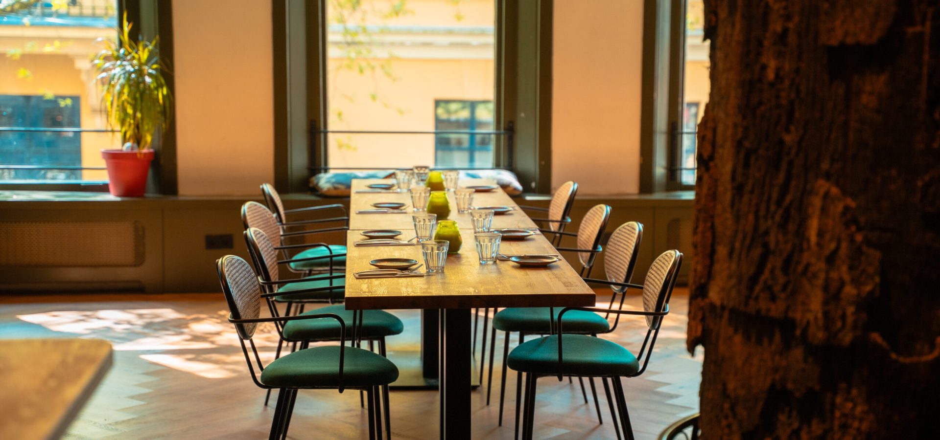 dining opstelling
